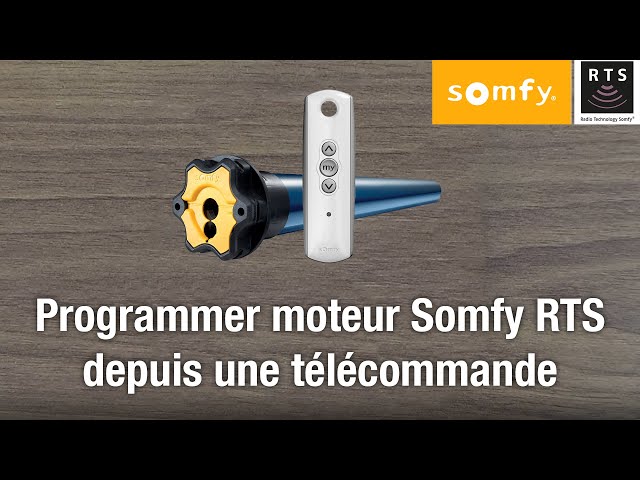 Programmation d'une télécommande Somfy pour un portail AXOVIA - Le Coin du  Store Le Blog