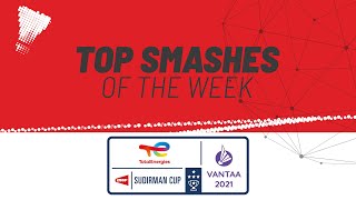 TotalEnergies BWF Sudirman Cup Finals 2021 | Top Smashes of the Tournament