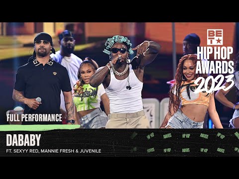 DaBaby, Sexyy Red, Juvenile &amp; Mannie Fresh Perform ‘Project Chick’ &amp; More Hits | Hip Hop Awards &#039;23