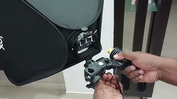 GODOX Softbox : How to Connect E27 and B22 LED Bulb for Studio Light | S Type Mount | Photo shoot