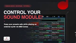 Control an External Sound Module – Yamaha MODX/Montage Tutorial