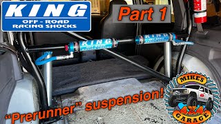 Jeep cherokee XJ pre runner suspension build! Part 1