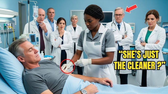 Twenty Doctors Can’t Save a Billionaire — Then the Black Housekeeper Spots What They Missed