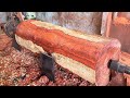Working With A Dangerous Wood Lathe: Produced Two Extremely Impressive Red Water Hyacinth Products