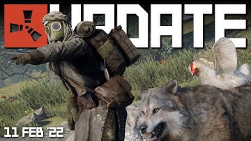 Pets! & Above ground trains? | Rust update 11th February 2022