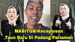 Masiyun Keceplosan Taun Baru Di Padang Pariaman