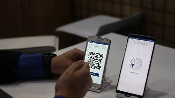 What is Audio QR? Sonarax Ultrasonic QR demo in action