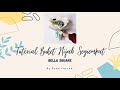 Cara Membuat Buket Hijab Segiempat | Part 4 | How to Wrapping Hijab Bouquet