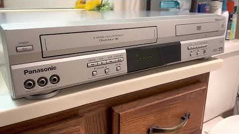 PANASONIC DVD VCR/VHS Combo Player Recorder PV-D4743S - Unit Only!