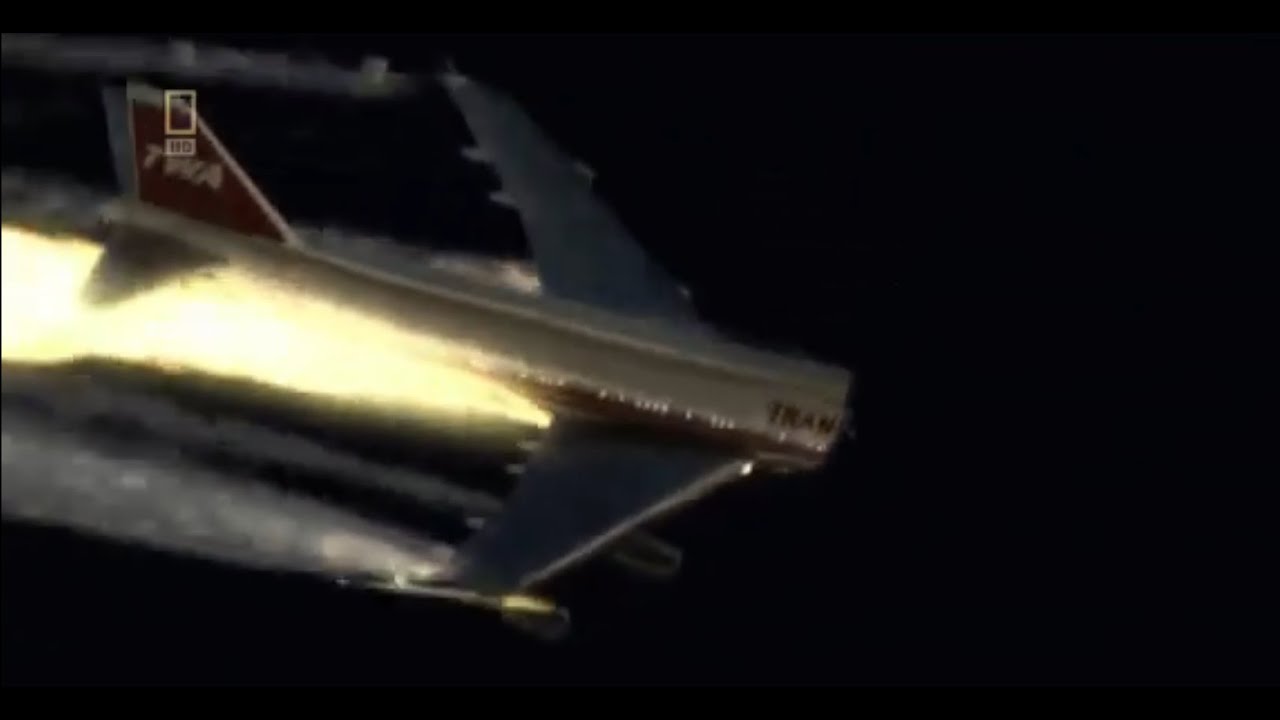 TWA Flight 800 - Crash Animation