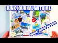 Cozy Junk Journal With Me | BIG Snow Storm at the Beach
