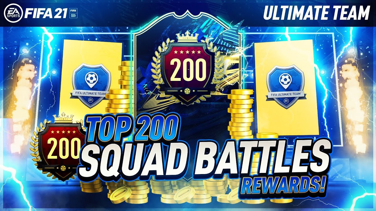 FIFA 21 - 21ST IN THE WORLD! TOP 200 SQUAD BATTLES REWARDS!