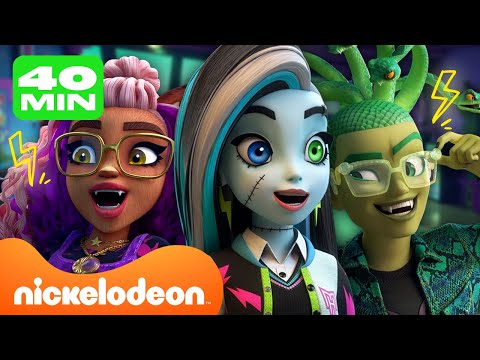 Monster High  | 40 MINUTES des MEILLEURS moments de Monster High 🦇 | Nickelodeon France