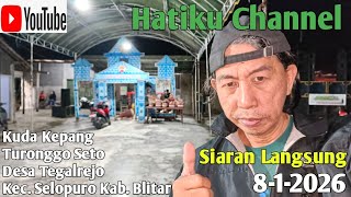 Siaran Langsung Kuda Kepang Turonggo Seto Desa Tegalrejo Selopuro Blitar #dj #live #song #sound #ok