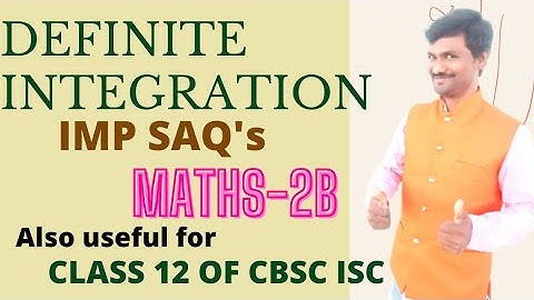 #DEFINITE_integration, imp SAQ