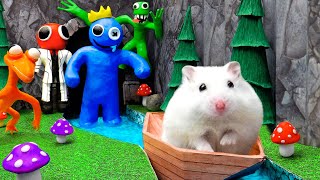 Hamsterious Got Hunted By All Monsters In RAINBOW FRIENDS MAZE by Hamsterious 154,279 views 10 months ago 8 minutes, 11 seconds