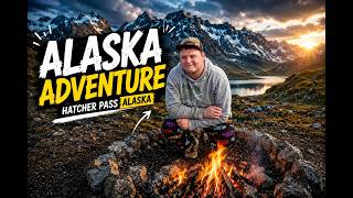 We Drove To Hatchers Pass Alaska And This Happened |Practice Fishing And I Built A Mountain Fire Pit