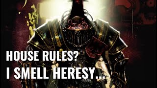What Are House Rules in Warhammer 40,000