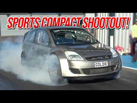 Sports Compact Shootout Action! The Fast Show 2026 | Santa Pod Raceway