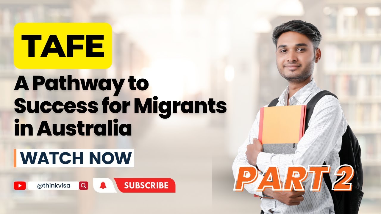 TAFE A Pathway to Success for Migrants in Australia. PART 2 - YouTube