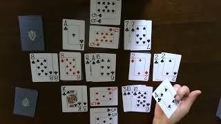 How to Play Black Diamond Solitaire (Rules and Playthrough) screenshot 2