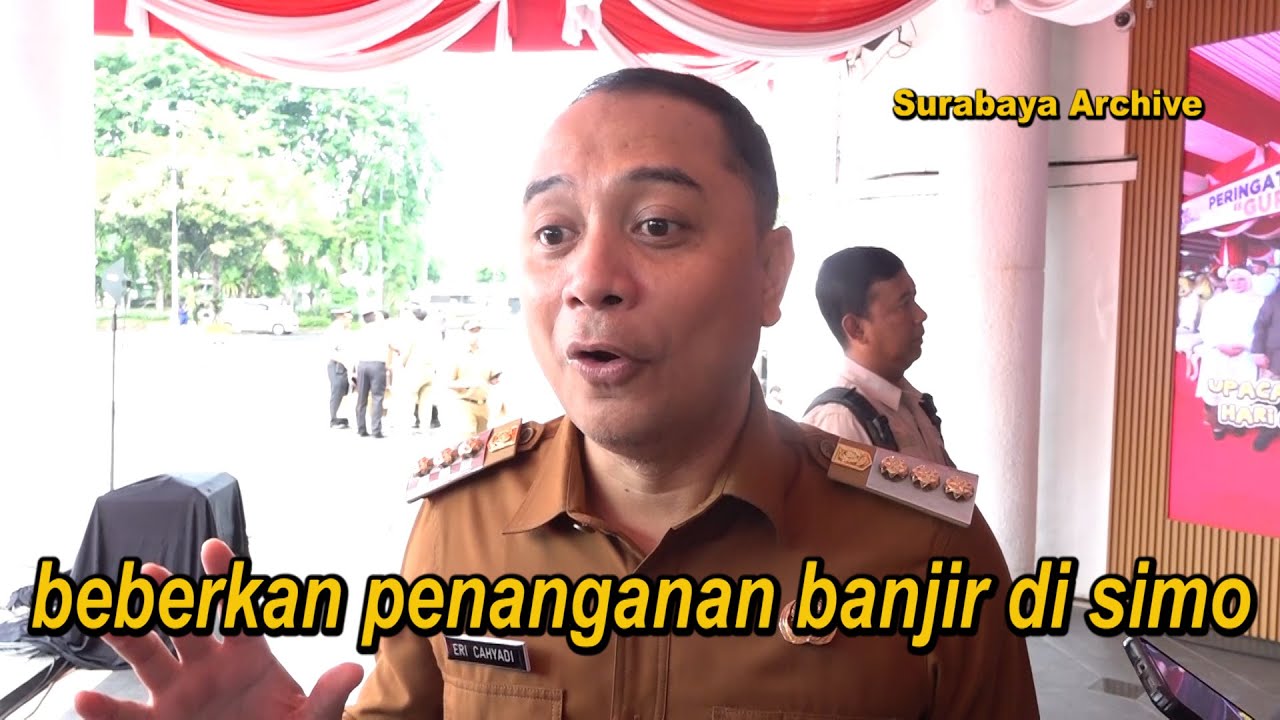 WALI KOTA ERI BEBERKAN STRATEGI PENANGANAN BANJIR