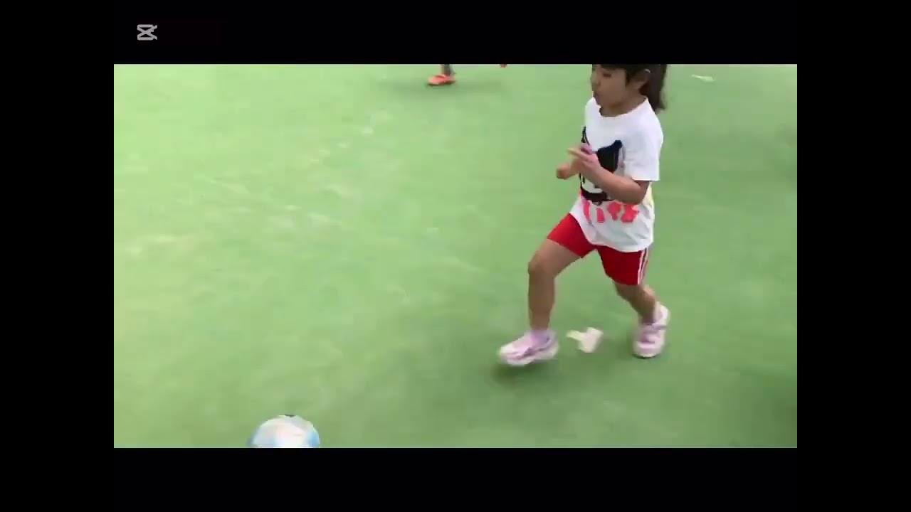 ２０２６年１月8日のdivertir（ディヴェルチール）サッカースクールの保育園巡回指導　沖縄県名護市　いとし子保育園