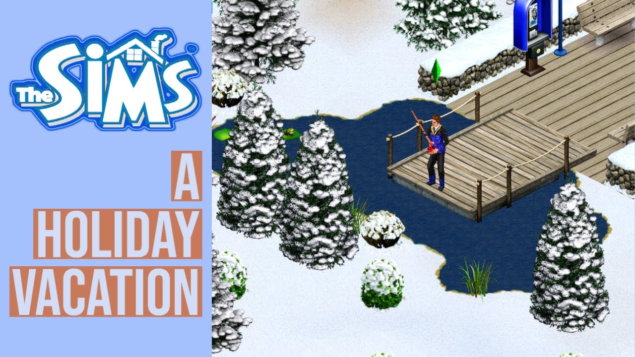 The Sims 1: A Winter Vacation! (No Commentary)