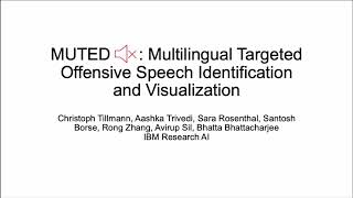 MUTED Demo Video