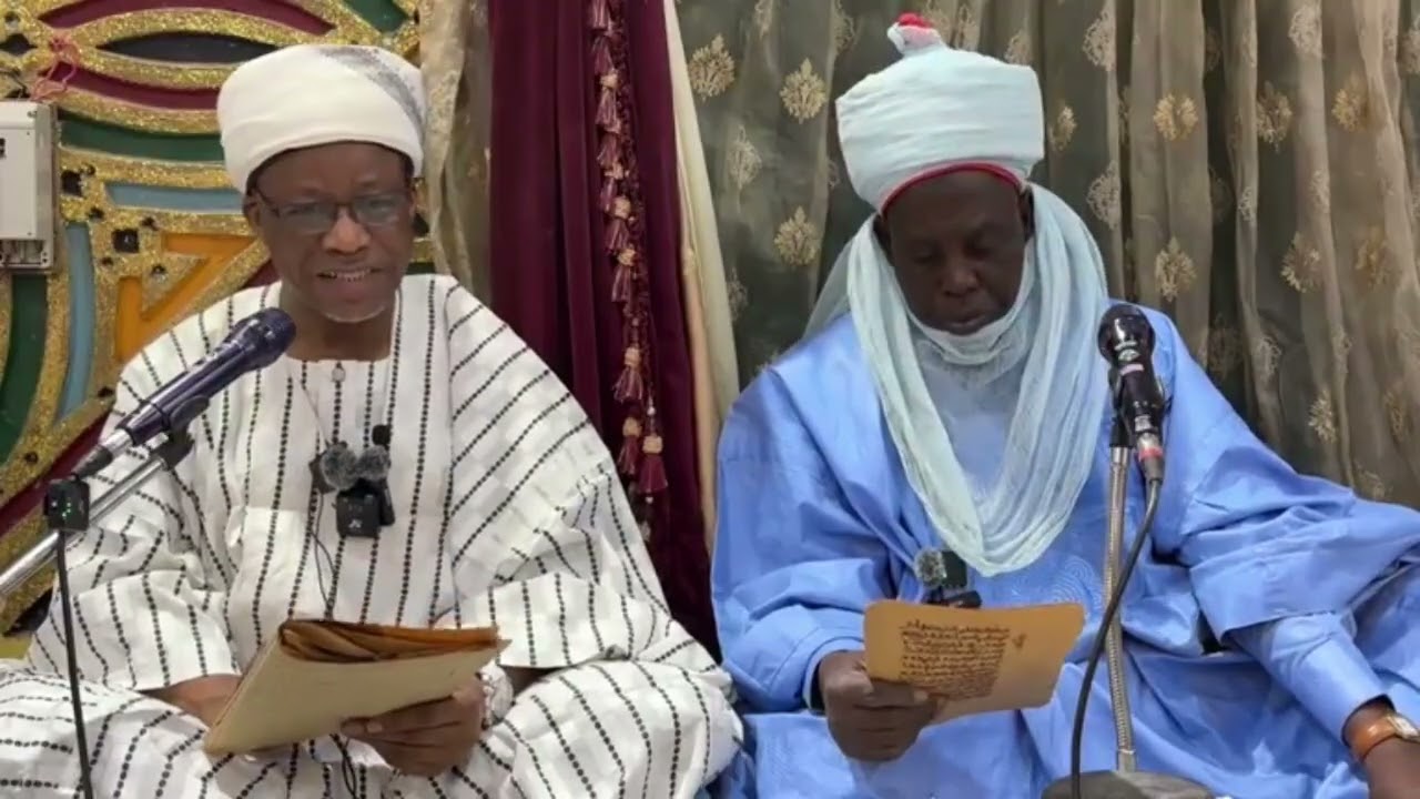Tafsirin Alqur'ani a fadar Sarkin Kano wanda Sheikh Qaribullah Nasiru Kabara, part 1