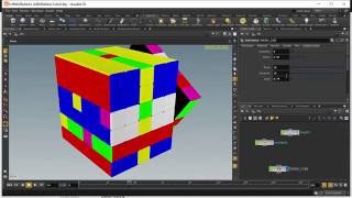 Rubik's Cube Rig - Houdini R&D