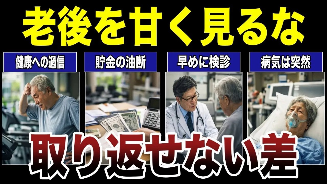 ⛩️【シニアの教訓】老後を甘く見ると取り返せなくなる差　口コミ20選紹介します　#高齢者  #口コミ⛩️