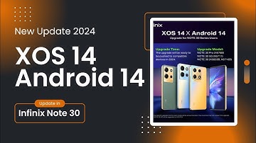 Infinix XOS 14 Update device List - Infinix Note 30 Series