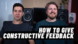 How to Give Constructive Feedback when Collaborating with Songwriters + Producers with Peter Darling
In this video, I talk with Songwriter and Educator Peter Darling about giving constructive feedback when collaborating with Songwriters, Producers and Musicians.
✅ Check out my 12+ hour Songwriting Course, created with Peter Darling
https://www.udemy.com/course/songwriting-and-music-composition-course/?referralCode=31A1ABD6262C11E37FCE
Learn more from Tomas George ► https://tomasgeorge.com
Learn Music Production with Digital Music Masters ► https://digitalmusicmasters.com
Subscribe to Tomass YouTube Channel ► https://youtube.com/tomasgeorge
I hope you enjoy this video, and please let us know your thoughts and feedback by commenting below.
Cheers,
Tomas How to Give Constructive Feedback when Collaborating with Songwriters + Producers with Peter Darling