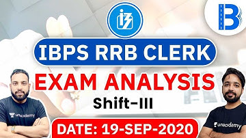 IBPS RRB Clerk Prelims (19 Sept 2020, 3rd Shift) | Exam Analysis & Asked Questions