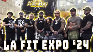 Does STAX Look Scared to go to the LA FIT EXPO 