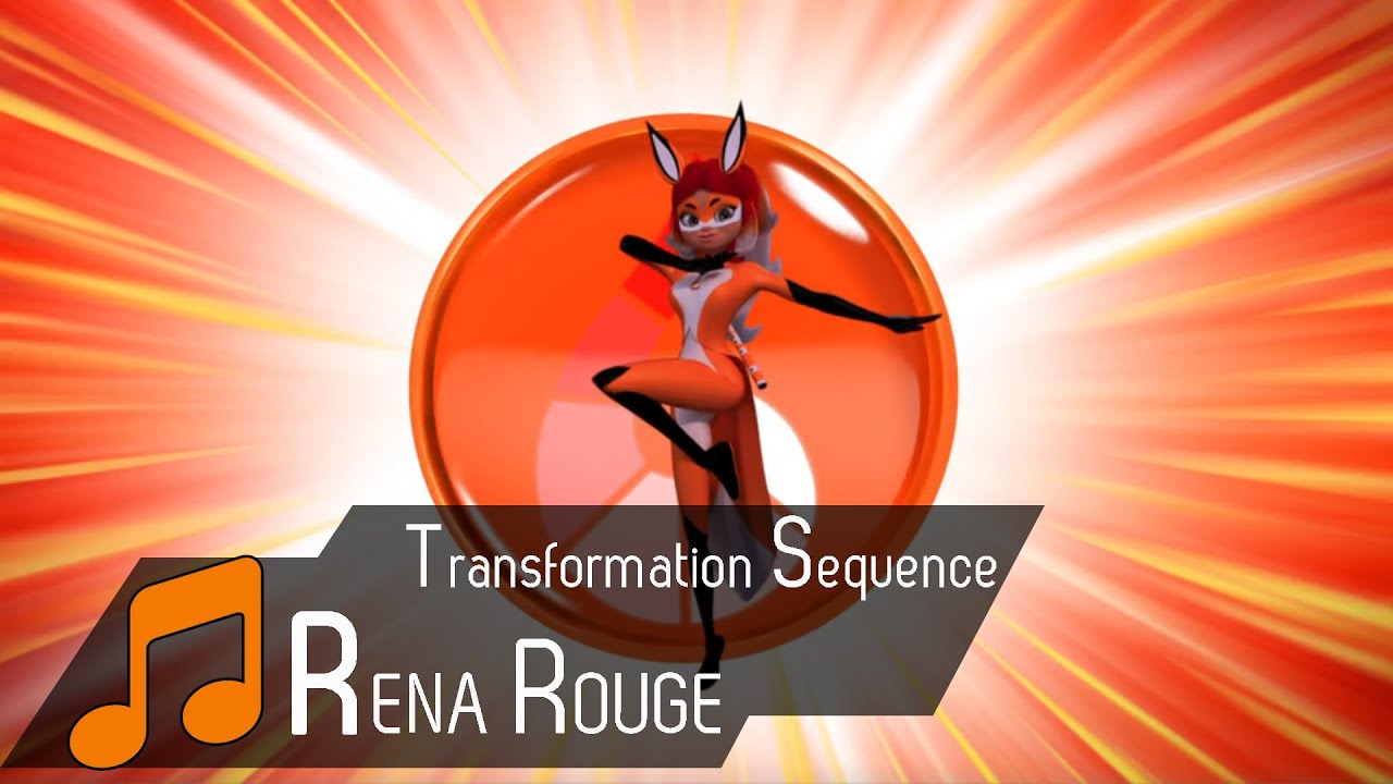 MIRACULOUS SOUNDTRACK Rena Rouge's Transformation | All Versions - YouTube