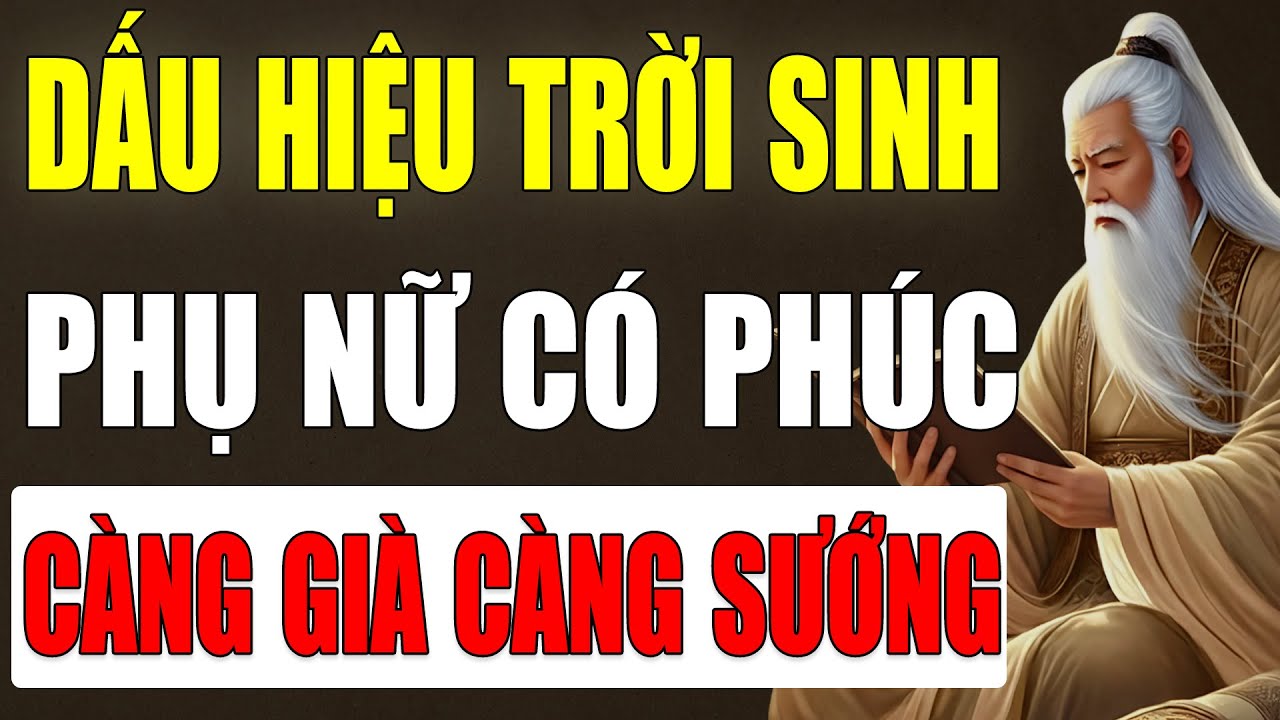 Cổ Nhân Tiết Lộ: 7 Dấu Hiệu Người Phụ Nữ Có Phúc Trời Sinh – Càng Già Càng Sướng
