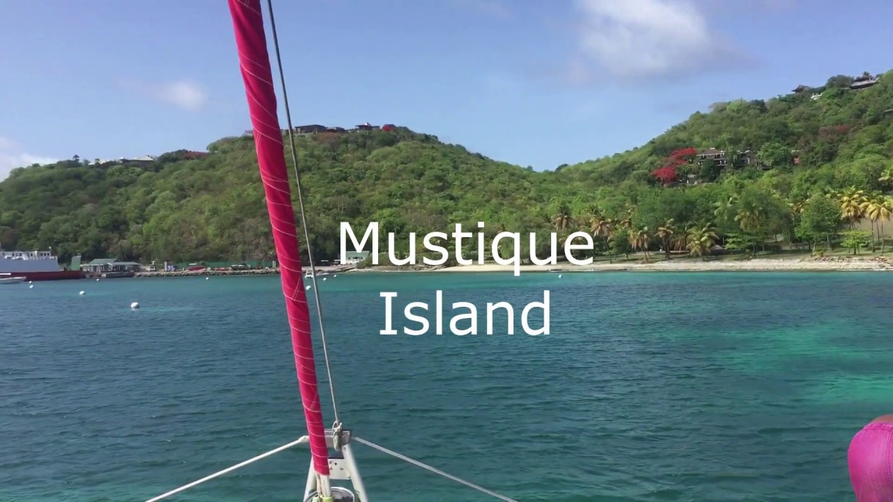 Sailing to Mustique