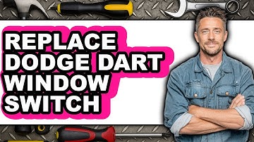 How To Replace Dodge Dart Window Switch (Easy Method)