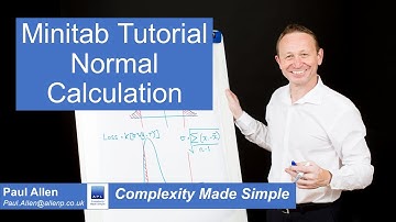 Normal Distribution using Minitab - A 6 Sigma lesson