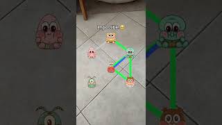 impossible get it in one trace impossible #spongebob #game #tiktokgame #hungergamestiktok #shorts