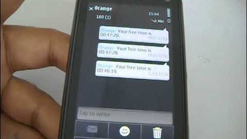 Nokia N8 - Messaging