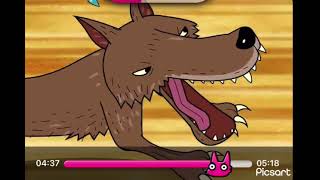 meme of little red riding hood @Pinkfong