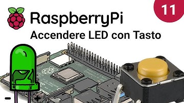 Accendere un LED con un Pulsante con RaspberryPi e Shell Script - Video 11