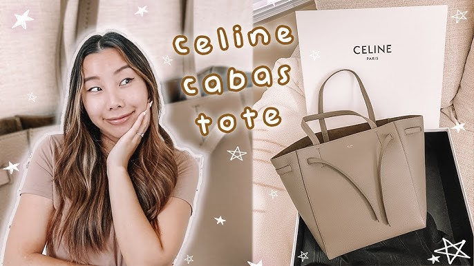 Celine tote cabas phantom, Women's Fashion, Bags & Wallets, Purses