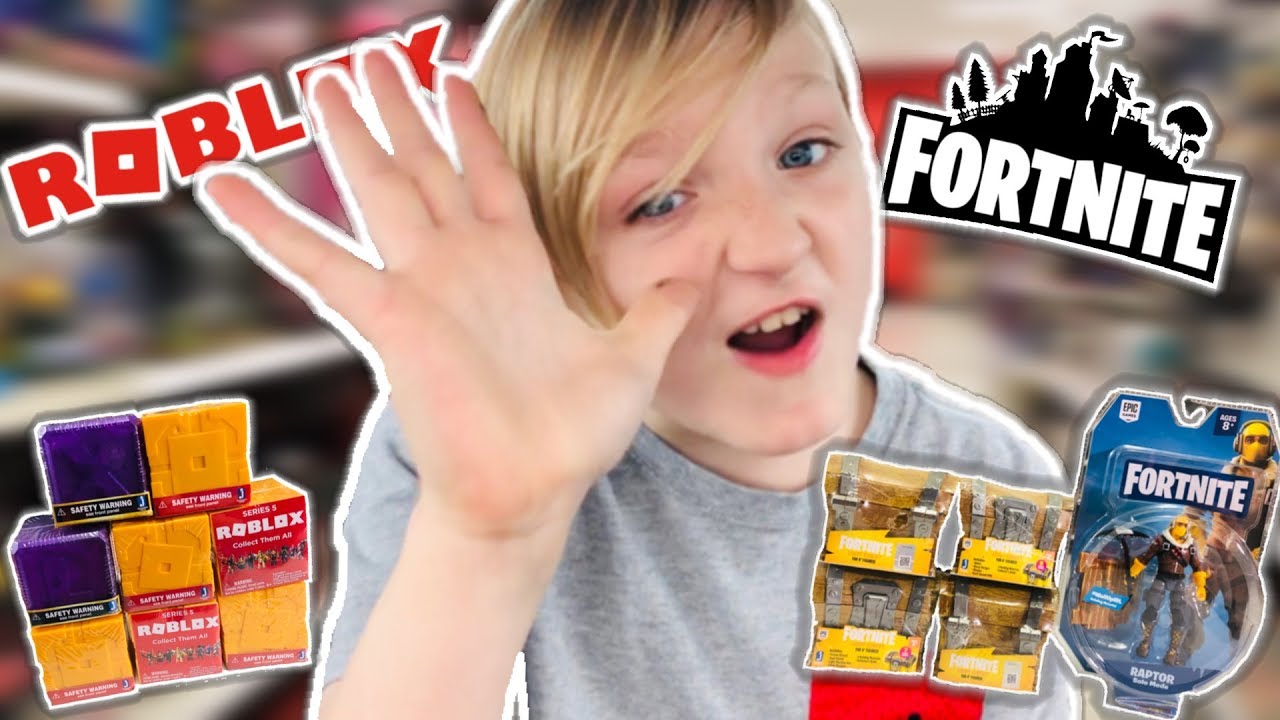 Fortnite Toys Robloxtoys Hunting For Series 5 Roblox Toys Fortnite Toys Gamestop More Youtube - gamestop roblox toys