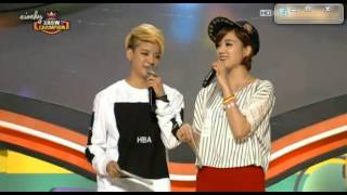 20130821 MC F(x) Amber T-ara Eunjung cut 5