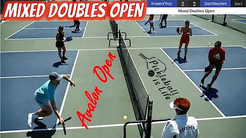 Avalon Open Mixed Doubles Open - Mueller & Clemmer...