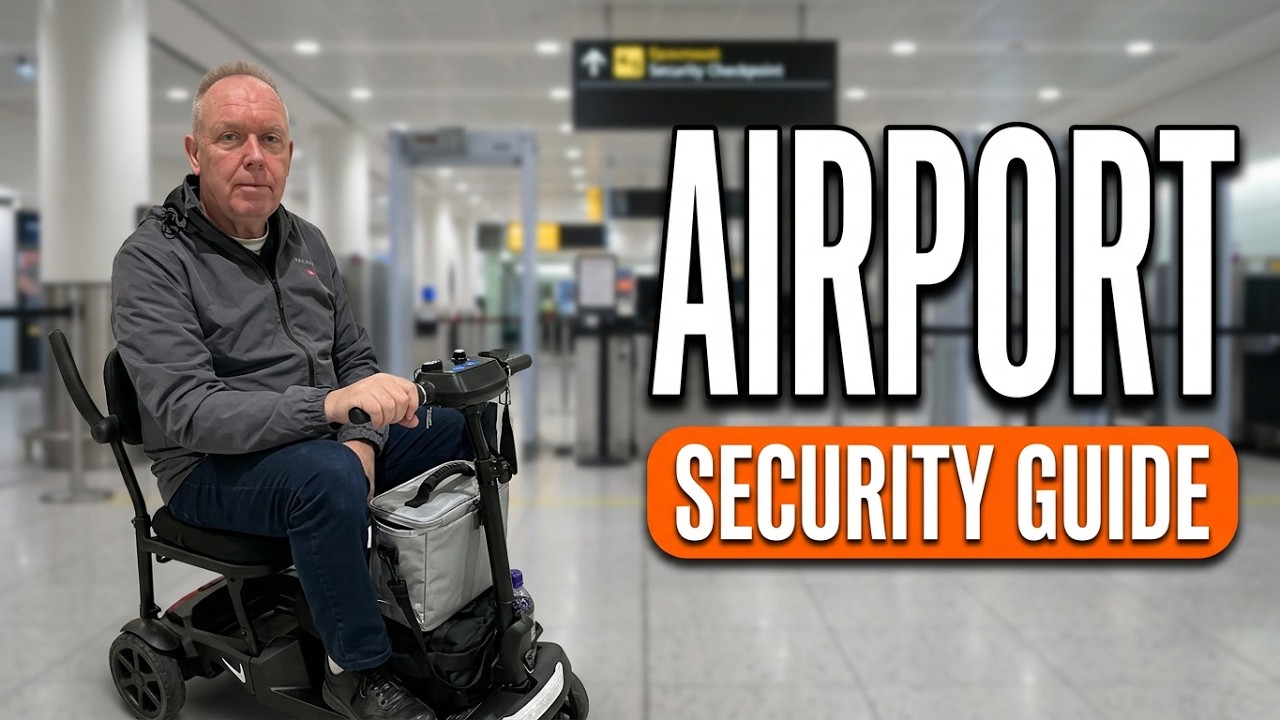 How To Take Your Mobility Scooter Or Wheelchair Though Airport Security